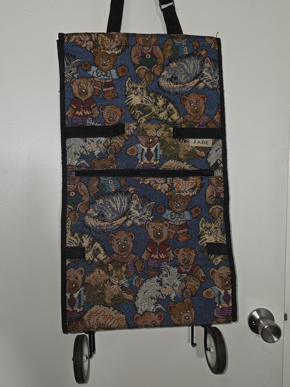 JADE Teddys And Kitties Rolling Bag